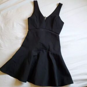 Astr Black Mini Dress